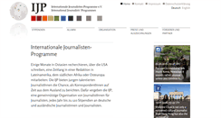 Desktop Screenshot of ijp.org