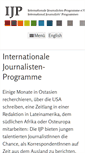Mobile Screenshot of ijp.org